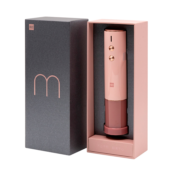 Умный штопор Xiaomi Electric Wine Bottle Opener Blue HU0121 (Pink)