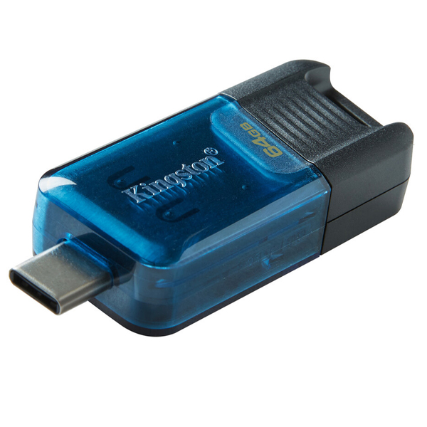 Флешка Kingston 64 GB DataTraveler 80M USB Type-C (DT80M/64GB)