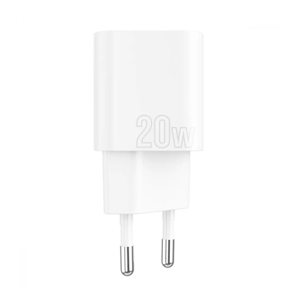 СЗУ Proove Silicone Power Plus 20W (Type-C + USB) White