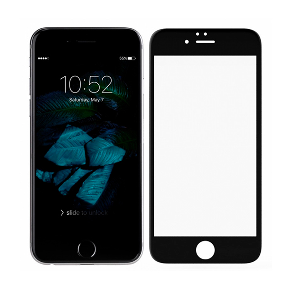 Защитное стекло для iPhone 6/6S 5D Black