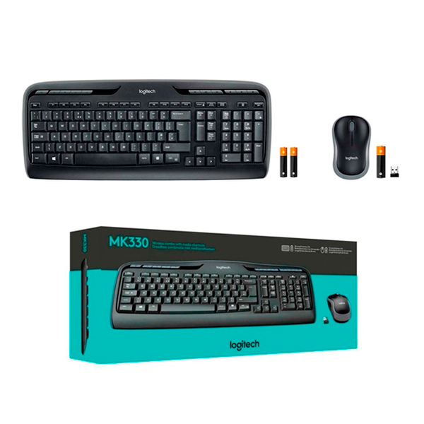 IT/kbrd Комплект клавиатура и мышь беспроводные Logitech MK330 Wireless Combo (920-003999)