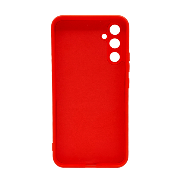 Чехол Original Soft Touch Case for Samsung A34-2023/A346 Red with Camera Lens