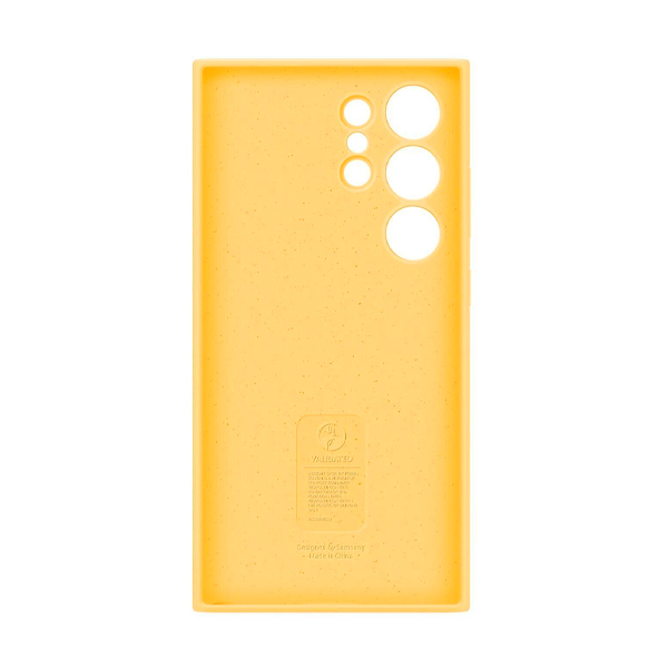 Чохол Samsung S928 Galaxy S24 Ultra Silicone Case Yellow (EF-PS928TYEGWW)