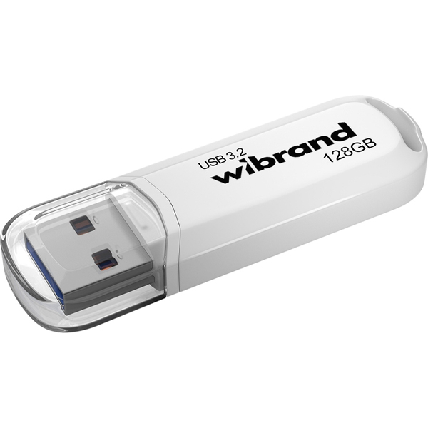 Флешка Wibrand 128 GB Marten White USB 3.2 (WI3.2/MA128P10W)