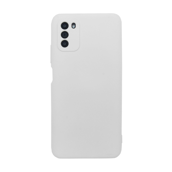 Чехол Original Soft Touch Case for Xiaomi Poco M3 Antique White with Camera Lens