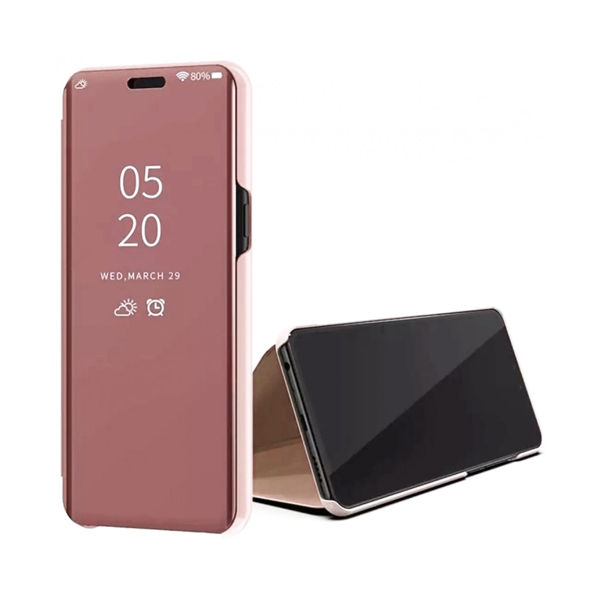 Чохол книжка Kira Clear View Cover для Xiaomi Redmi 9 Rose Gold