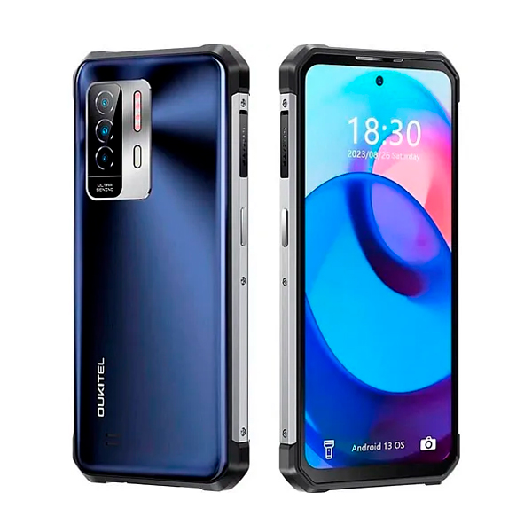 Смартфон Oukitel WP27 12/256GB (black/blue)