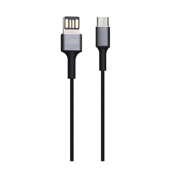 Кабель XO NB116 Micro USB 1m 2.4A Black