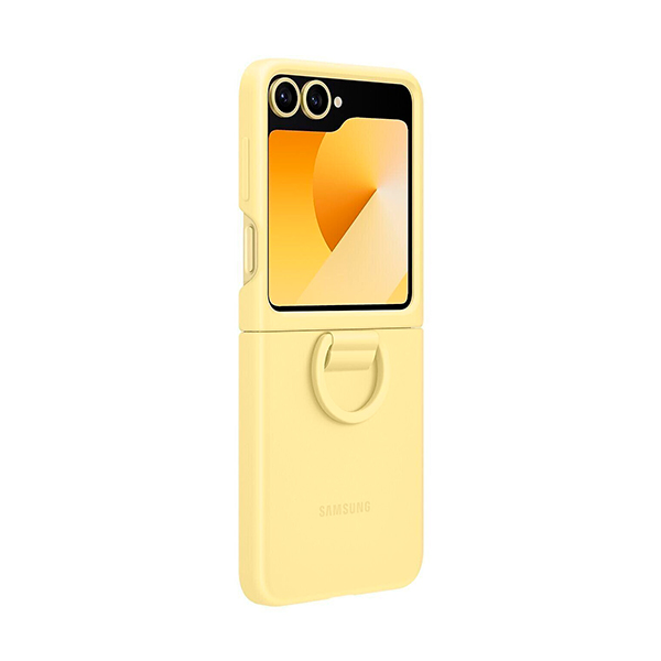 Чохол Samsung Flip 6 Silicon Case Yellow (EF-PF741TYEGUA)