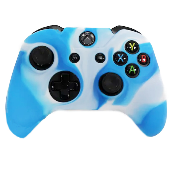 Силиконовый чехол для джойстика Xbox Type 1 Colours Blue тех.пак