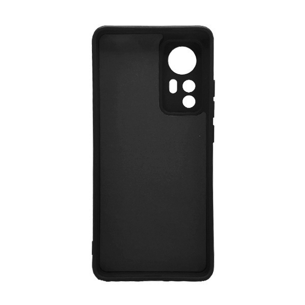 Чохол Original Soft Touch Case for Xiaomi 12/12X Black with Camera Lens