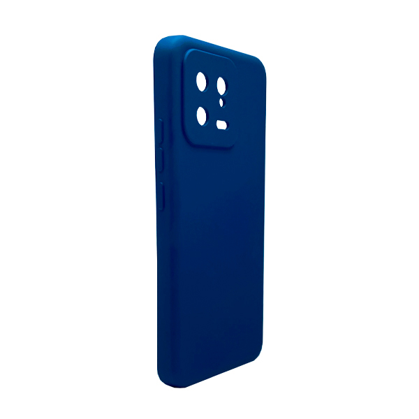 Чехол Original Soft Touch Case for Xiaomi 13 Dark Blue with Camera Lens