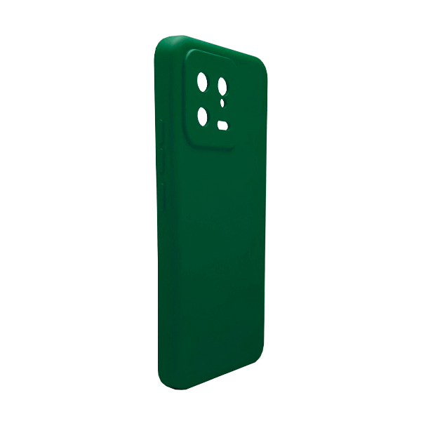 Чехол Original Soft Touch Case for Xiaomi 13 Dark Green with Camera Lens