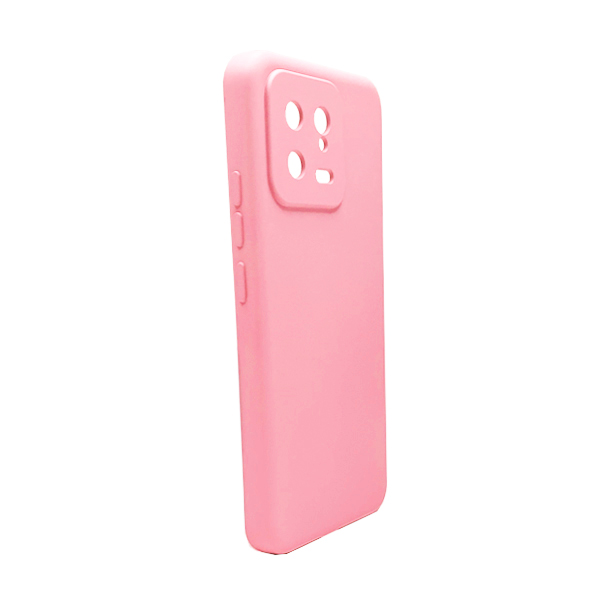 Чехол Original Soft Touch Case for Xiaomi 13 Pink with Camera Lens