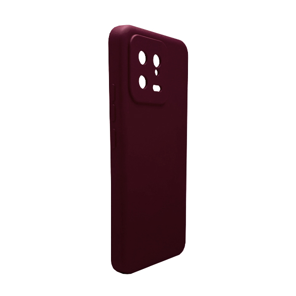 Чехол Original Soft Touch Case for Xiaomi 13 Plum with Camera Lens