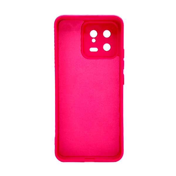 Чехол Original Soft Touch Case for Xiaomi 13 Ultra Pink with Camera Lens