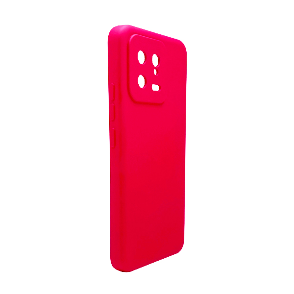 Чехол Original Soft Touch Case for Xiaomi 13 Ultra Pink with Camera Lens