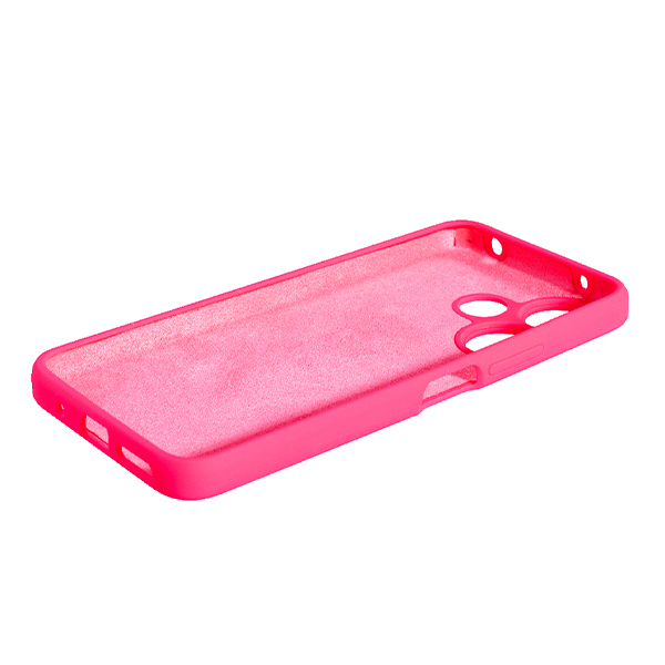 Чехол Original Soft Touch Case for Xiaomi Redmi 13 4G/Poco M6 4G Light Pink with Camera Lens