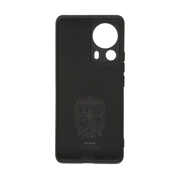 Чехол Original Soft Touch Case for Xiaomi 13 Lite Black with Camera Lens