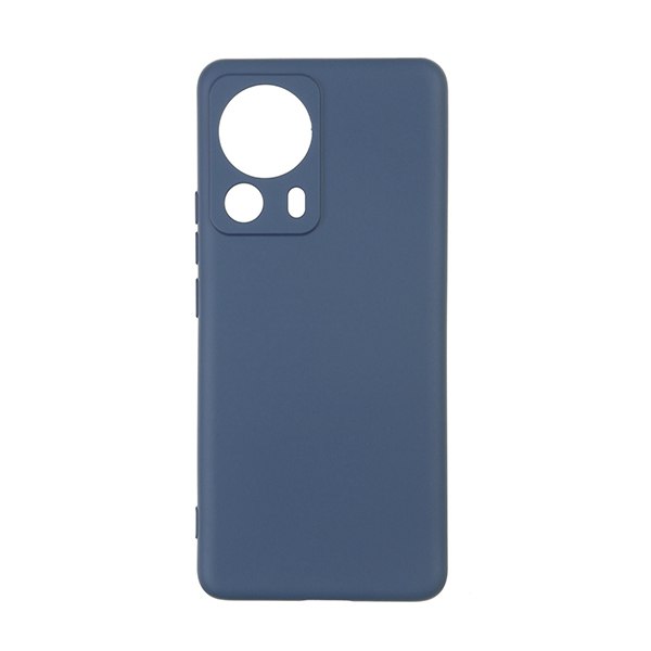 Чехол Original Soft Touch Case for Xiaomi 13 Lite Dark Blue with Camera Lens