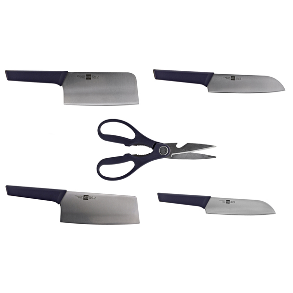 Набор ножей из 6 предметов Xiaomi Hot Youth Set of 6 Stainless Steel (HU0057)