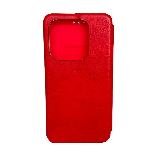 Чехол книжка Kira Slim Shell для Xiaomi Redmi Note14 5G Red Perforation NEW