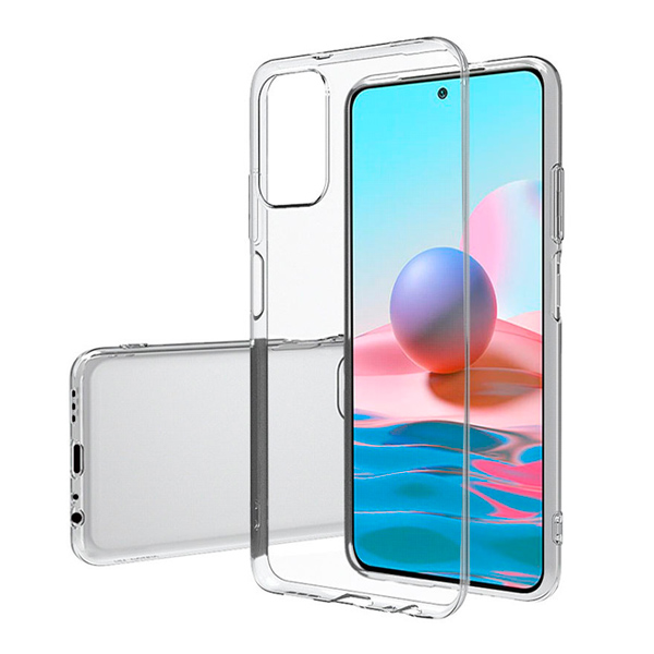 Original Silicon Case Xiaomi Redmi Note 10 Pro/Note 10 Pro Max Clear