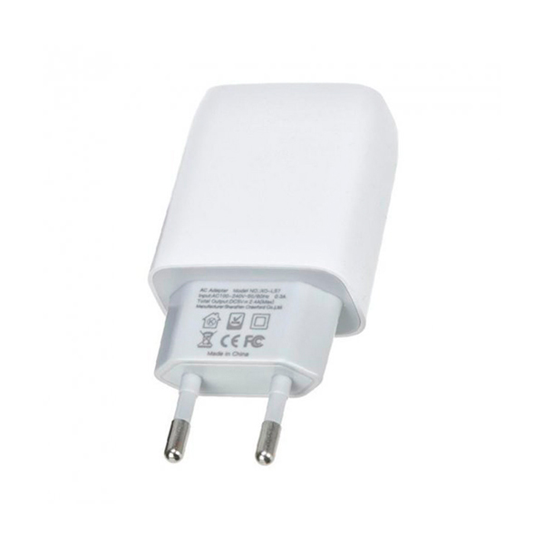 МЗП XO L57 2USB 2.4A + Micro USB White