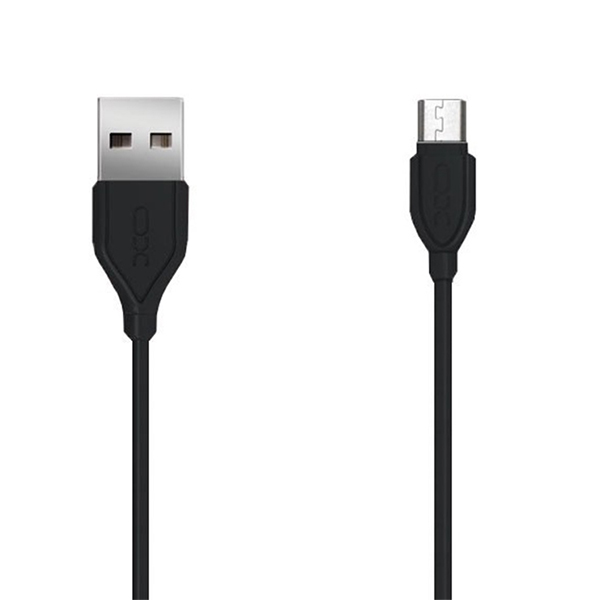 Кабель XO NB8 Micro USB 1m 2.1A Black