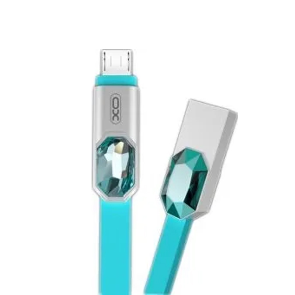 Кабель XO NB23 Micro USB 1m 2.4A Blue