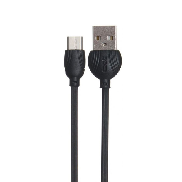 Кабель XO NB32 Micro USB 1m 2.4A Black