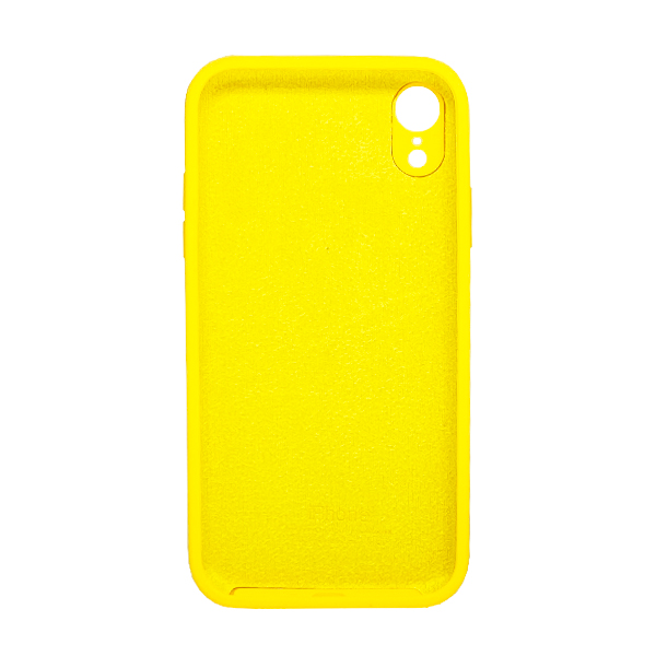 Чохол Soft Touch для Apple iPhone XR Yellow with Camera Lens Protection