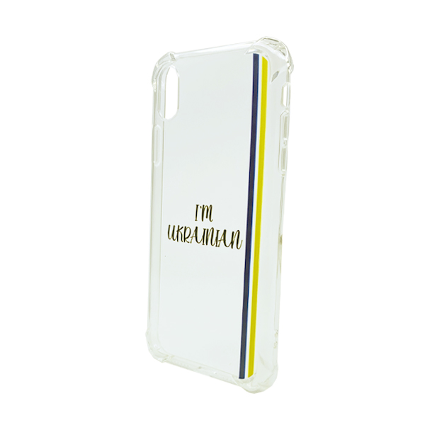 Чехол Wave We are Ukraine Case iPhone XR Clear I`m Ukrainian