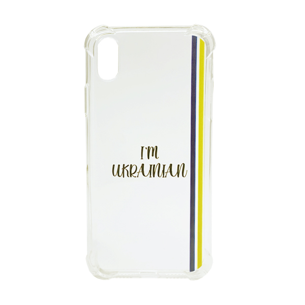 Чехол Wave We are Ukraine Case iPhone XR Clear I`m Ukrainian