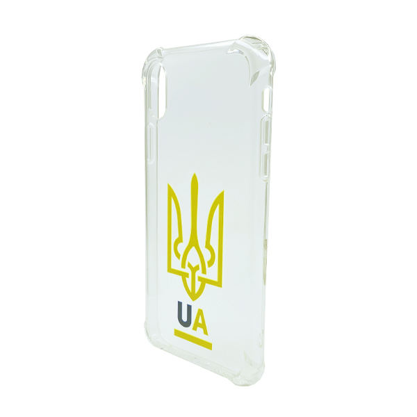 Чехол Wave We are Ukraine Case iPhone XR Clear U&A