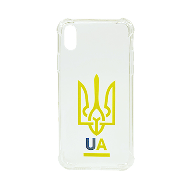 Чехол Wave We are Ukraine Case iPhone XR Clear U&A