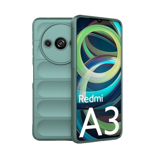 Чохол Cosmic Magic Shield for Xiaomi Redmi A3/Poco C61 Dark Green with Camera Lens