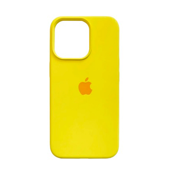 Чехол Soft Touch для Apple iPhone 14 Plus Canary Yellow