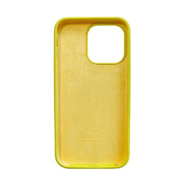 Чехол Soft Touch для Apple iPhone 13/14 Yellow