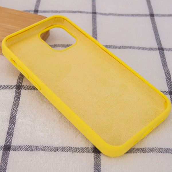 Чехол Soft Touch для Apple iPhone 13 Mini Yellow