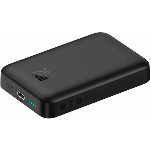 Зовнішній акумулятор Baseus Magnetic Mini Wireless Overseas Edition 20W 10000 mAh Black (PPCX070001)