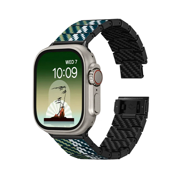 Ремешок Pitaka Chroma Carbon Band Poetry of Things Wind for Apple Watch 49/45/44mm (AWB2305)