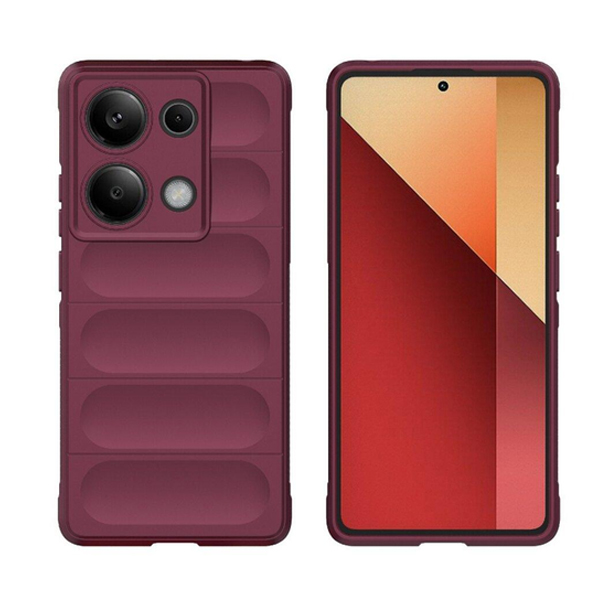 Чехол Cosmic Magic Shield for Xiaomi Redmi Note13 Pro 4G/Poco M6 Pro 4G Plum with Camera Lens