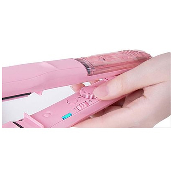 Утюжок для волос (выпрямитель) Yueli Hair Straightener HS-521 Pink