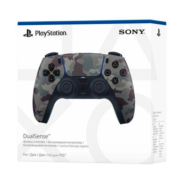 Ps/gm. Беспроводной контроллер Sony DualSense Gray Camouflage (9423799)