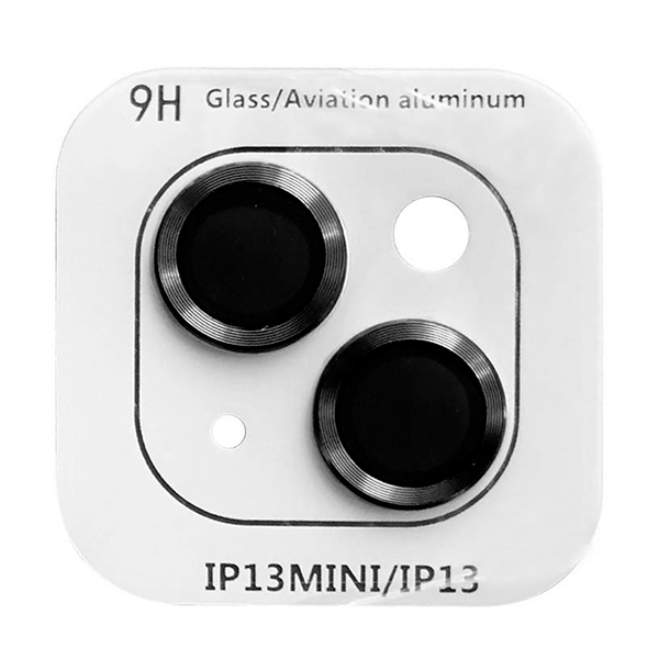 Защитное стекло на заднюю камеру iPhone 13/13 mini Metal Classic Midnight