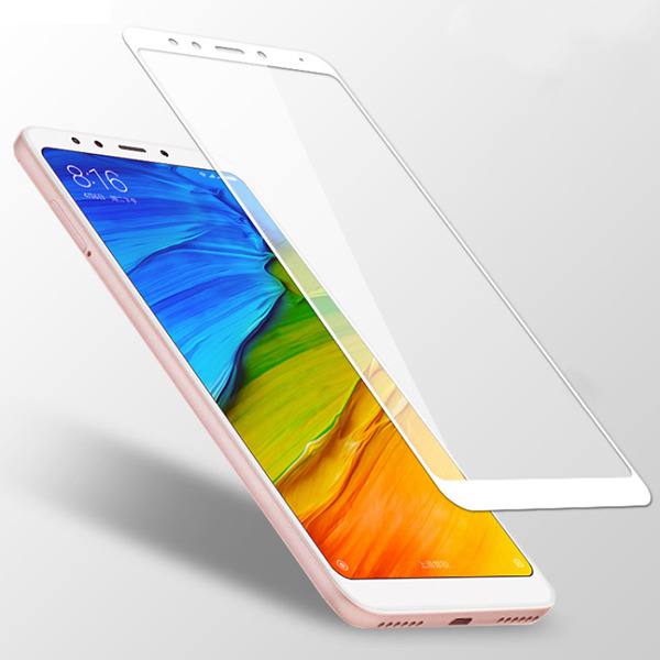 Защитное стекло для Xiaomi Redmi Note 5/Note 5 Pro 3D White (тех.пак)