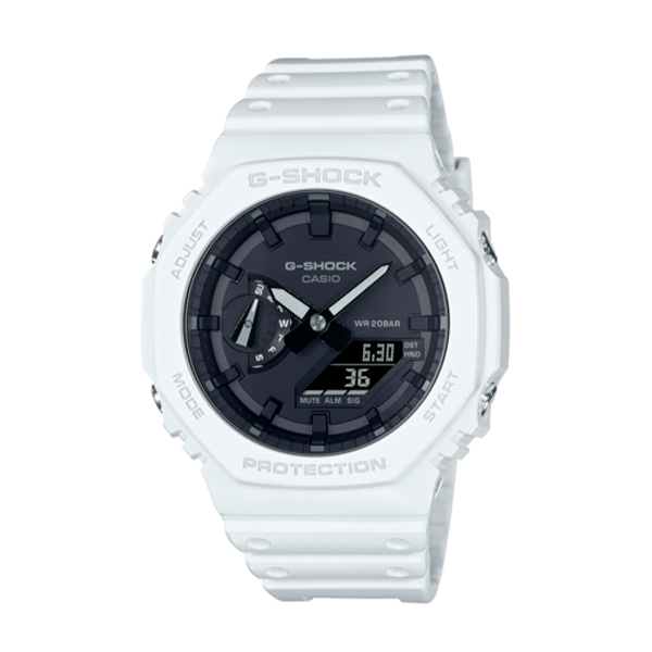 Годинник Casio G-Shock GA-2100-7A White