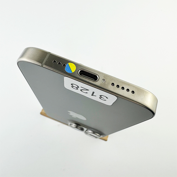Apple iPhone 15 Pro 128GB Natural Titanium Б/У №3128 (Стан 10/10)