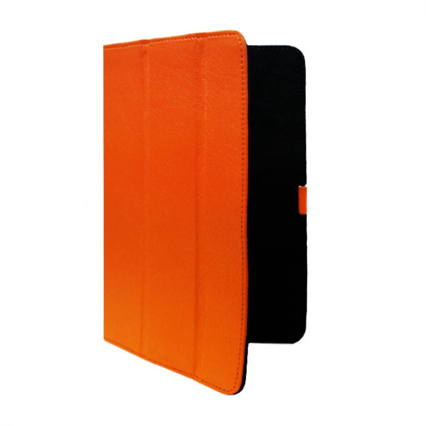 Сумка книжка универсальная для планшетов Ultra 7 дюймов (скоба) Orange